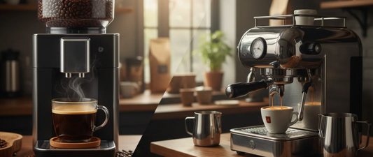 bean to cup vs expresso machine