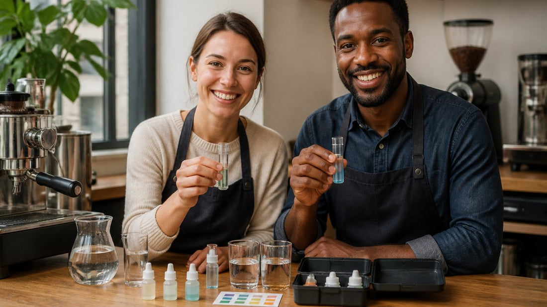 Espresso Machine Water Hardness Test Kit Guide