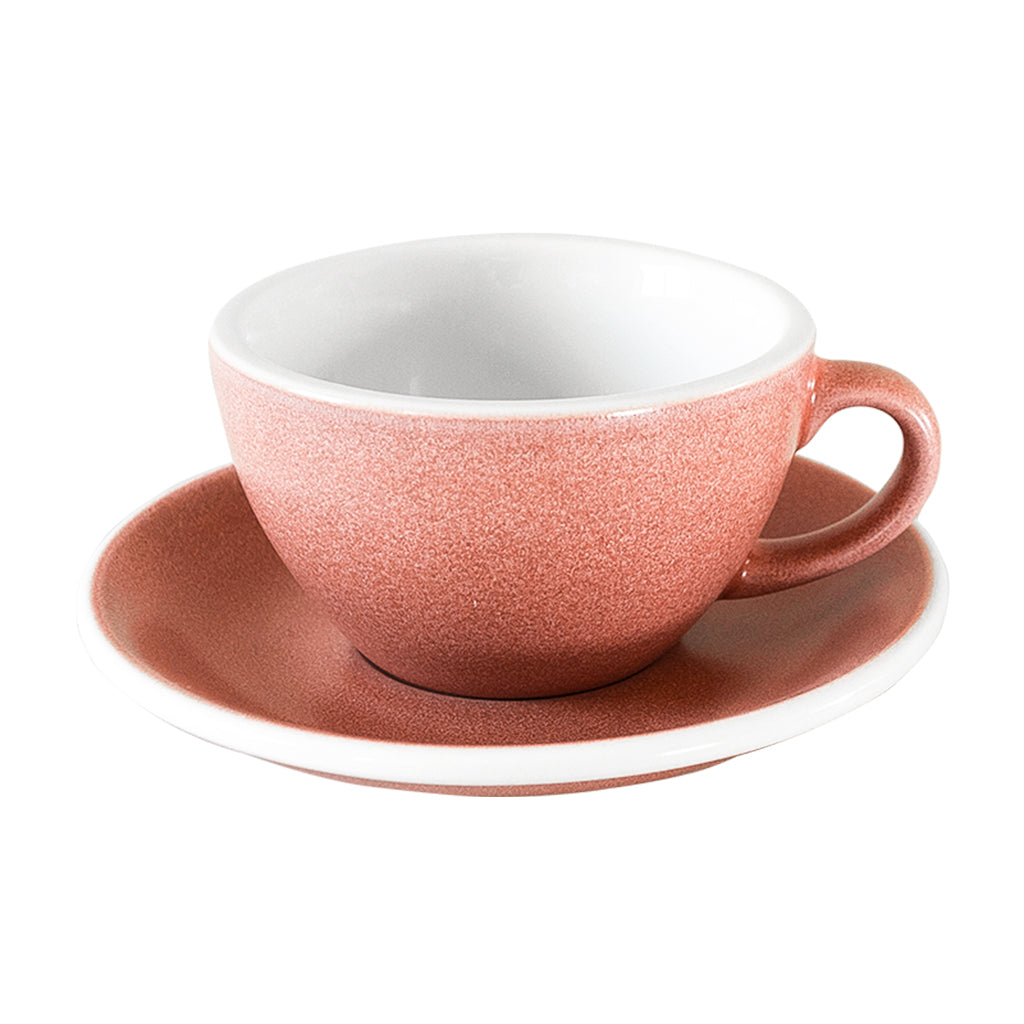 Loveramics Egg Mineral Cappuccino / Flat White Saucer (Cinnabar) 14.5cm