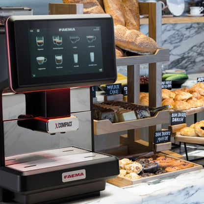 Faema X Compact Bean to Cup Machine - Touch Screen, Custimizable, 2 Litre, 8 Litre Image 2