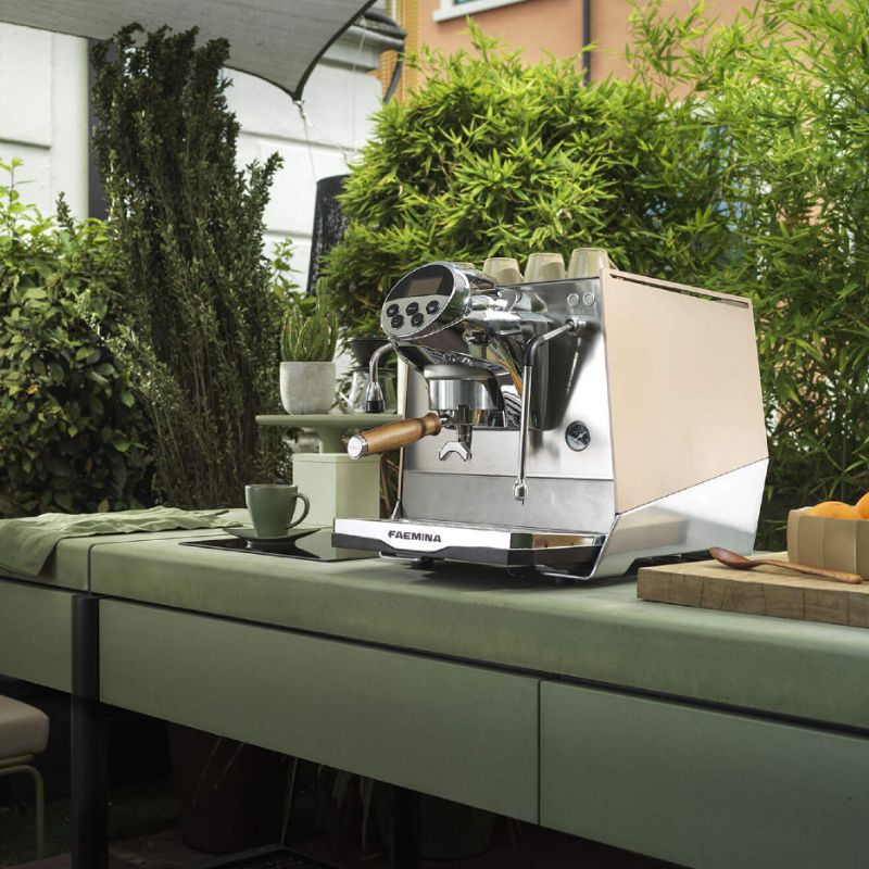 Faema Faemina Espresso Machine - 1 Group, Automatic, Home Machine, Voice Recognition, App Controlled Image 3