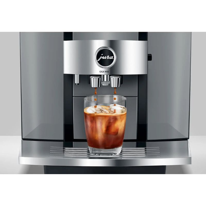 Jura GIGA W10 Bean to Cup Coffee Machine - Automatic, Commercial, 2.6L Water Tank, 2 x 650g Bean Container Image 6