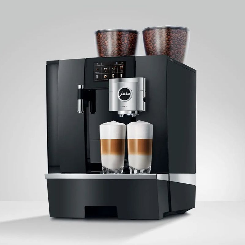 Jura GIGA X8 Bean to Cup Coffee Machine - Automatic, Commercial, 5L Water Tank, 2 x 650g Bean Container Image 8