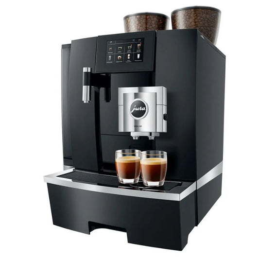 Jura GIGA X8 Bean to Cup Coffee Machine - Automatic, Commercial, 5L Water Tank, 2 x 650g Bean Container Hero Image