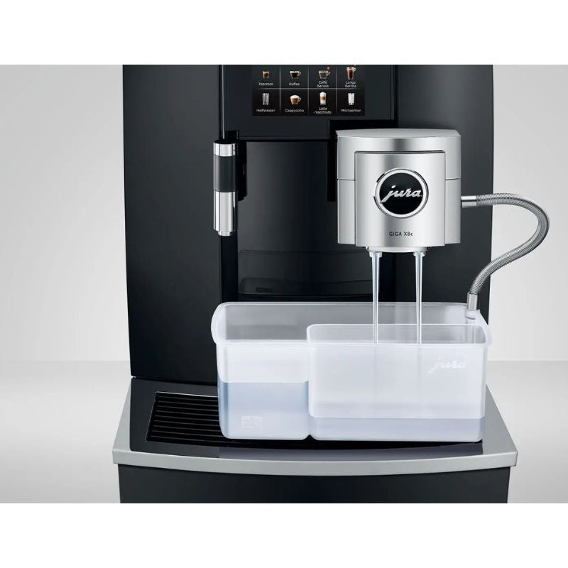 Jura GIGA X8c Bean to Cup Coffee Machine - Automatic, Commercial, 2 x 650g Bean Container, Permanent Water Connection Image 6