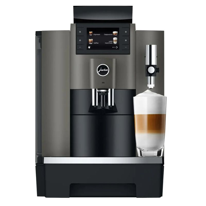 Jura W8 Bean to Cup Coffee Machine - Automatic, Commercial, 3L Water Tank, 500g Bean Container Hero Image