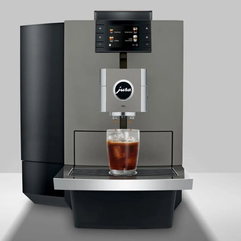 Jura X10c Bean to Cup Coffee Machine - Automatic, Commercial, 2.8L Water Tank, 500g Bean Container, Permanent Water Connection Image 10