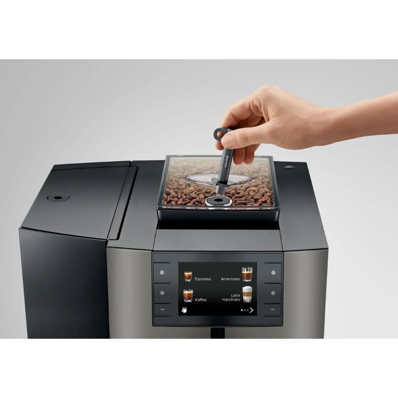 Jura X10c Bean to Cup Coffee Machine - Automatic, Commercial, 2.8L Water Tank, 500g Bean Container, Permanent Water Connection Image 5