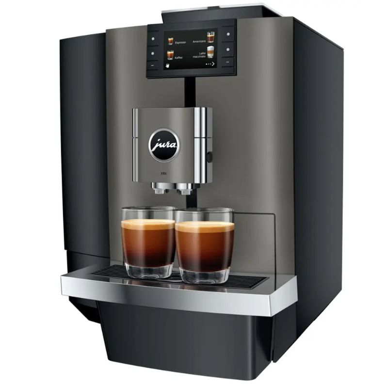 Jura X10c Bean to Cup Coffee Machine - Automatic, Commercial, 2.8L Water Tank, 500g Bean Container, Permanent Water Connection Hero Image