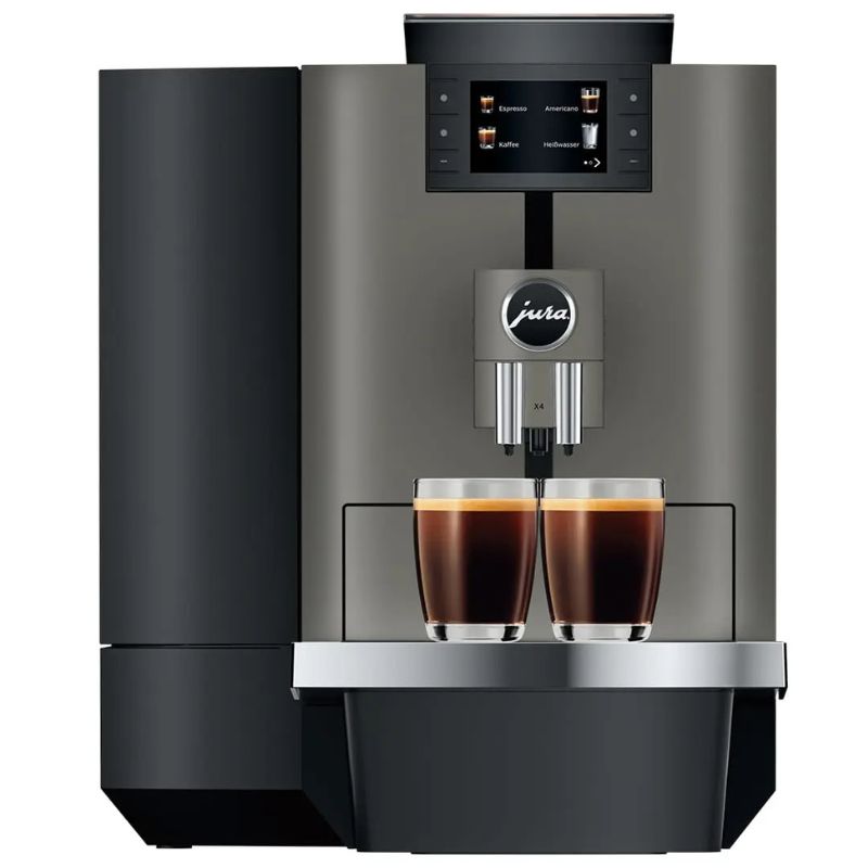 Jura X4 Bean to Cup Coffee Machine - Automatic, Commercial, 5L Water Tank, 500g Bean Container Image 2