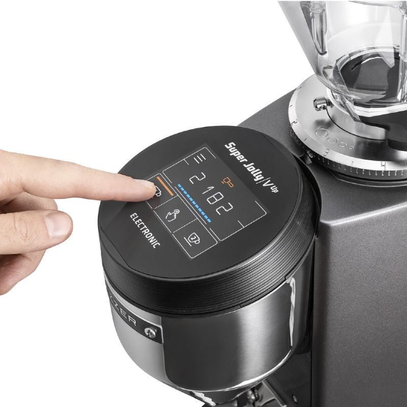 Mazzer Super Jolly V Up Coffee Grinder - 64mm Flat Burrs, 350W Image 2