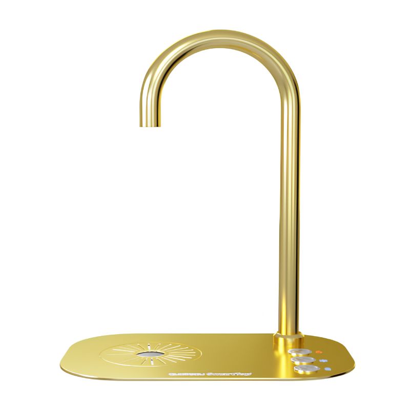 Quatreau SmartTap™ - Compact Counter-tap System, Boiling, Chilled, Sparkling Water Polished Gold Image