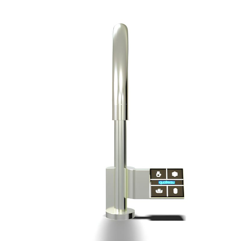 Quatreau TouchTap™ - One tap, five functions, the only touchscreen tap of its kind, Boiling, Chilled, Sparkling & Filtered Water Tap Polished Brass Image