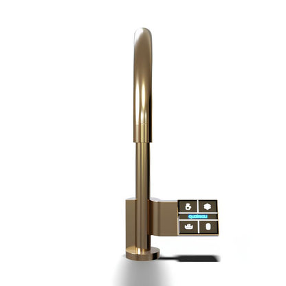 Quatreau TouchTap™ - One tap, five functions, the only touchscreen tap of its kind, Boiling, Chilled, Sparkling & Filtered Water Tap Polished Rose Gold Image