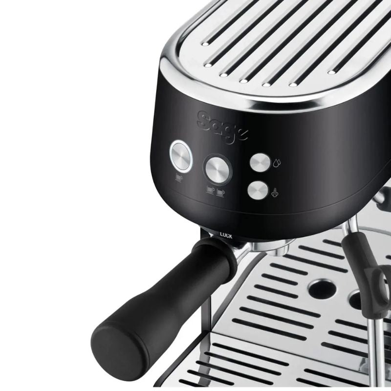 SAGE BAMBINO ESPRESSO MACHINE BLACK TRUFFLE IMAGE 4