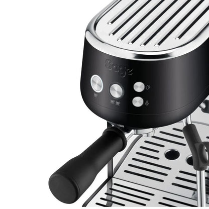 SAGE BAMBINO ESPRESSO MACHINE BLACK TRUFFLE IMAGE 4