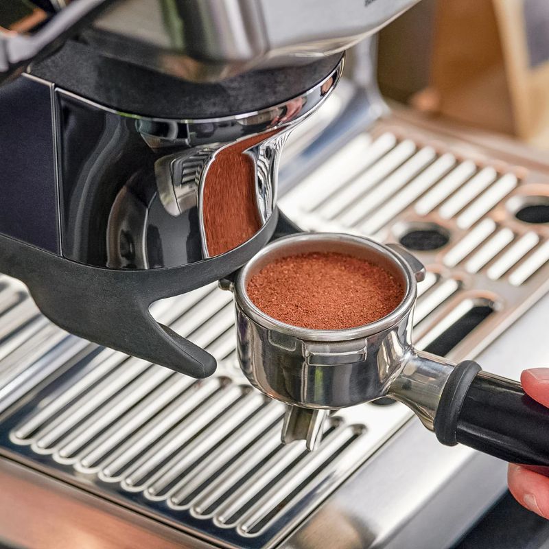 SAGE BARISTA EXPRESS IMPRESS ESPRESSO MACHINE STAINLESS STEEL IMAGE 9