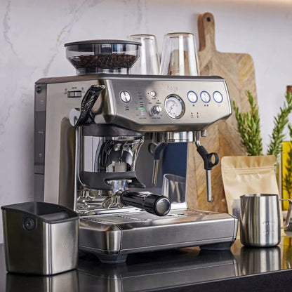 SAGE BARISTA EXPRESS IMPRESS ESPRESSO MACHINE STAINLESS STEEL IMAGE 11