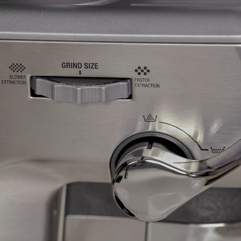 SAGE BARISTA EXPRESS IMPRESS ESPRESSO MACHINE STAINLESS STEEL IMAGE 8