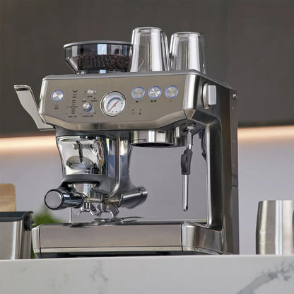 SAGE BARISTA EXPRESS IMPRESS ESPRESSO MACHINE STAINLESS STEEL IMAGE 5