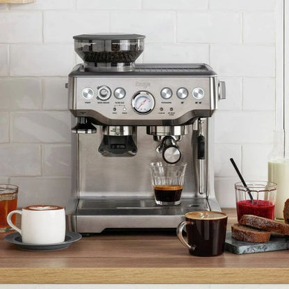 SAGE BARISTA EXPRESS ESPRESSO MACHINE WITH TEMP CONTROL MILK JUG IMAGE 3