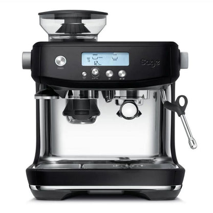 SAGE BARISTA PRO ESPRESSO MACHINE BLACK TRUFFLE HERO IMAGE