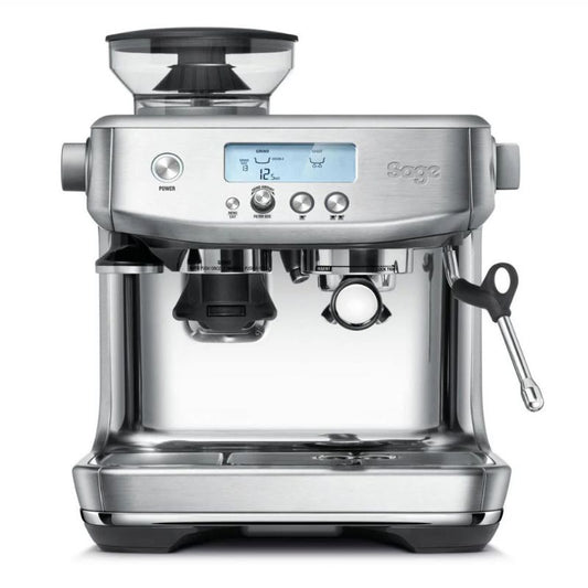 SAGE BARISTA PRO ESPRESSO MACHINE STAINLESS STEEL HERO IMAGE