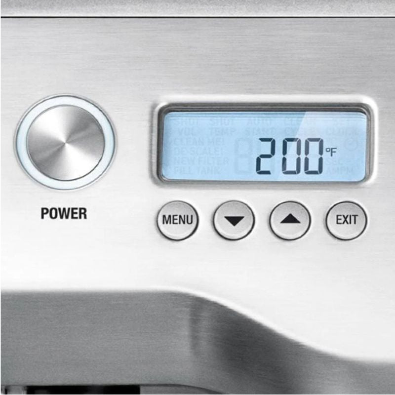 SAGE DUAL BOILER ESPRESSO MACHINE STAINLESS STEEL IMAGE 2