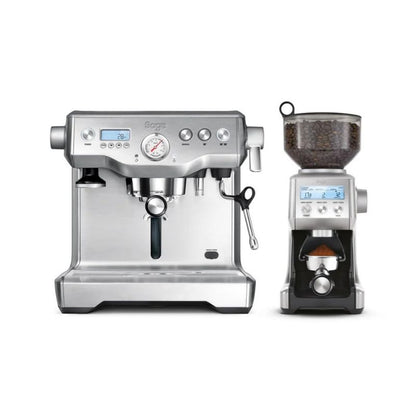 SAGE DYNAMIC DUO ESPRESSO MACHINE AND COFFEE GRINDER HERO IMAGE
