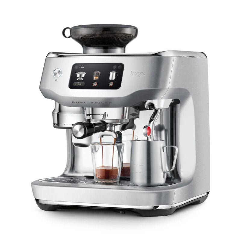 SAGE ORACLE DUAL BOILER ESPRESSO MACHINE STAINLESS STEEL IMAGE 3