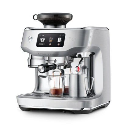 SAGE ORACLE DUAL BOILER ESPRESSO MACHINE STAINLESS STEEL IMAGE 3