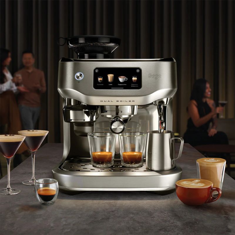 SAGE ORACLE DUAL BOILER ESPRESSO MACHINE STAINLESS STEEL IMAGE 10