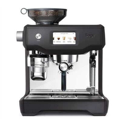 SAGE ORACLE TOUCH ESPRESSO MACHINE BLACK TRUFFLE HERO IMAGE