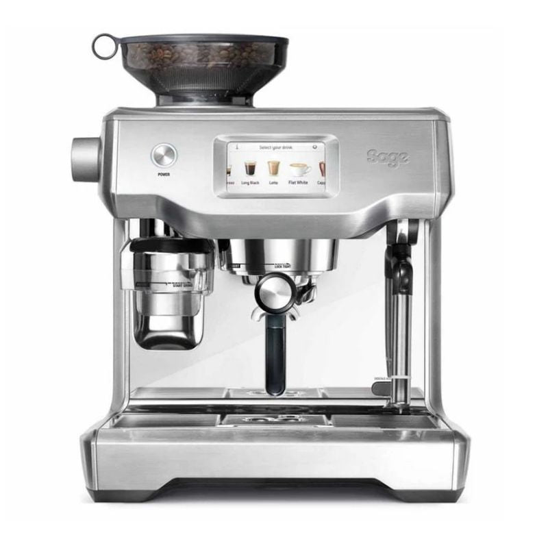 SAGE ORACLE TOUCH ESPRESSO MACHINE STAINLESS STEEL HERO IMAGE