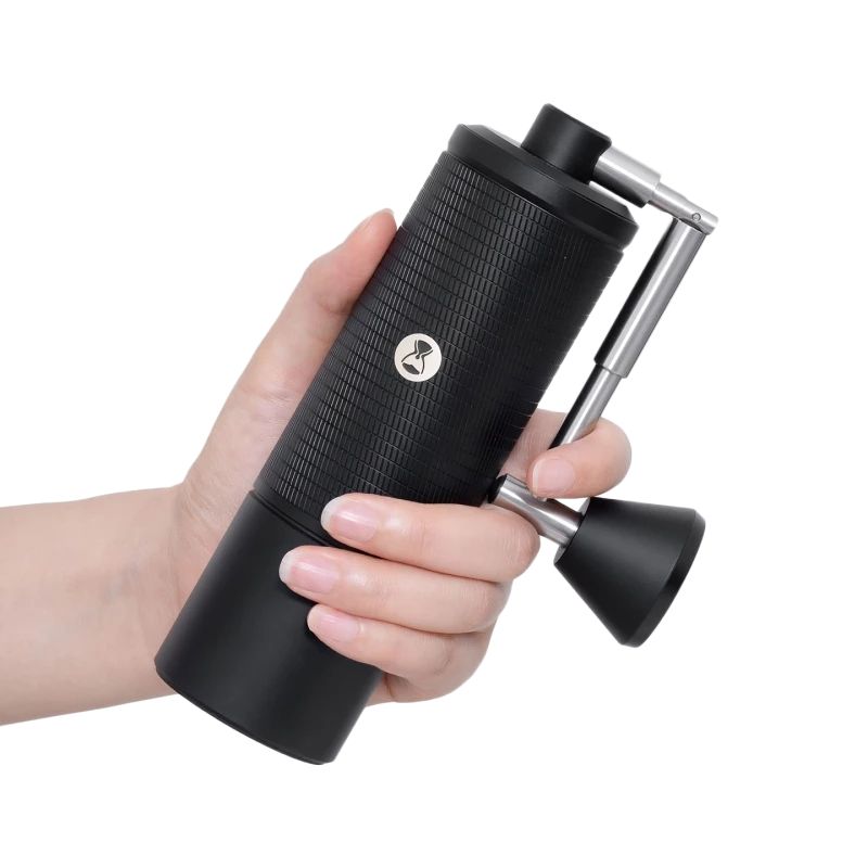 Timemore C5 Pro Manual Coffee Grinder - Black, White Image 2