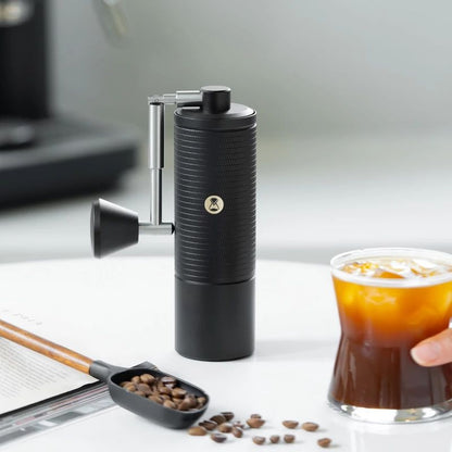 Timemore C5 Pro Manual Coffee Grinder - Black, White Image 4