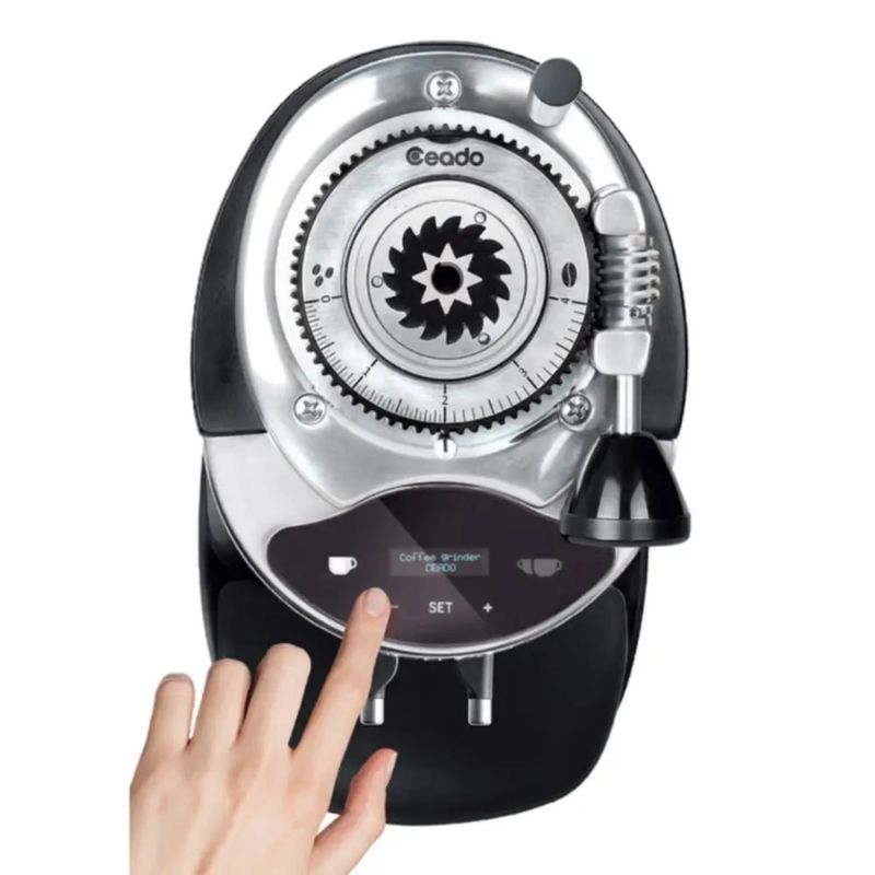 CEADO E37K COFFEE GRINDER BLACK IMAGE 2