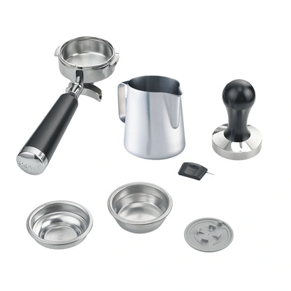 Graef Batessa Espresso Machine - PID, Programmable, Cool Touch Steam Wand Image 8