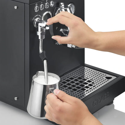 Graef Batessa Espresso Machine - PID, Programmable, Cool Touch Steam Wand Image 2