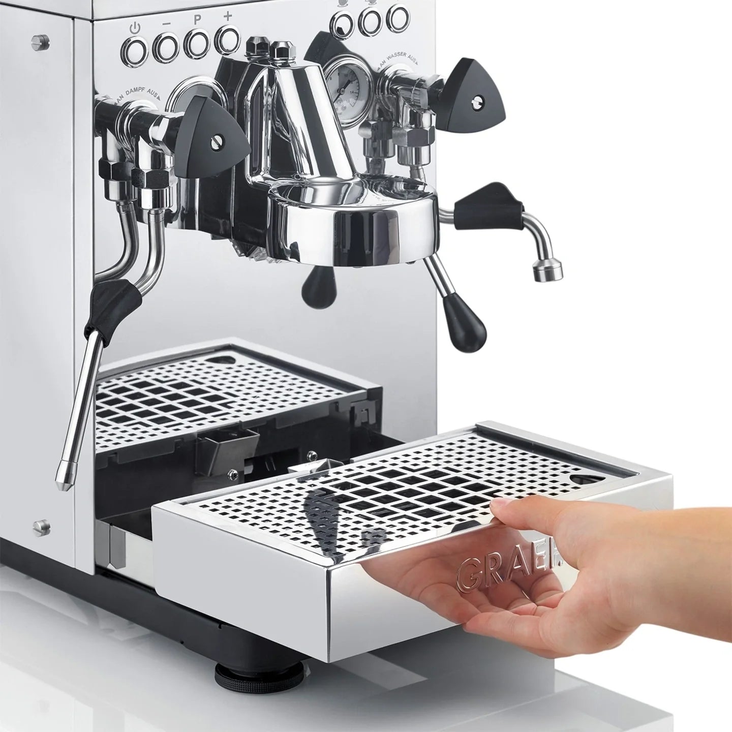 Graef Estessa Espresso Machine - Dual Pump, PID, Pressure Profiling Image 6