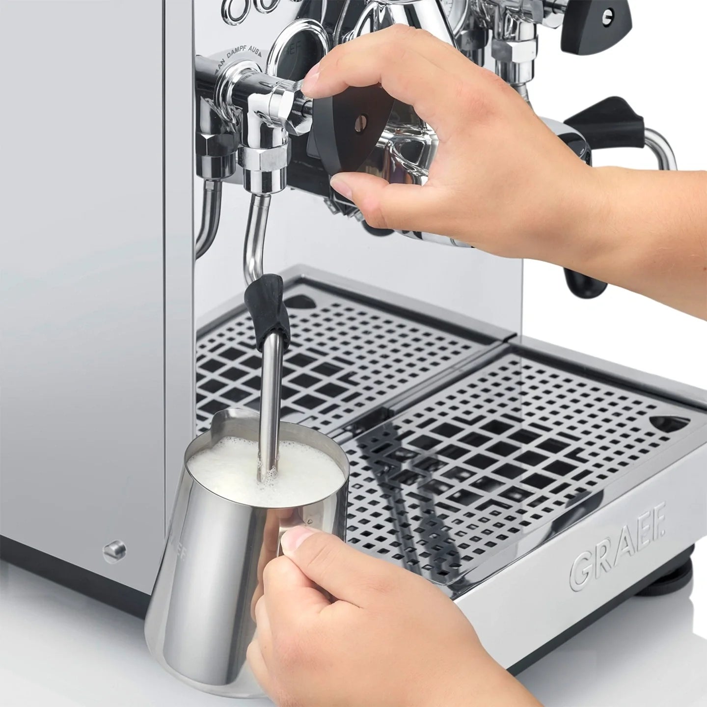 Graef Estessa Espresso Machine - Dual Pump, PID, Pressure Profiling Image 7