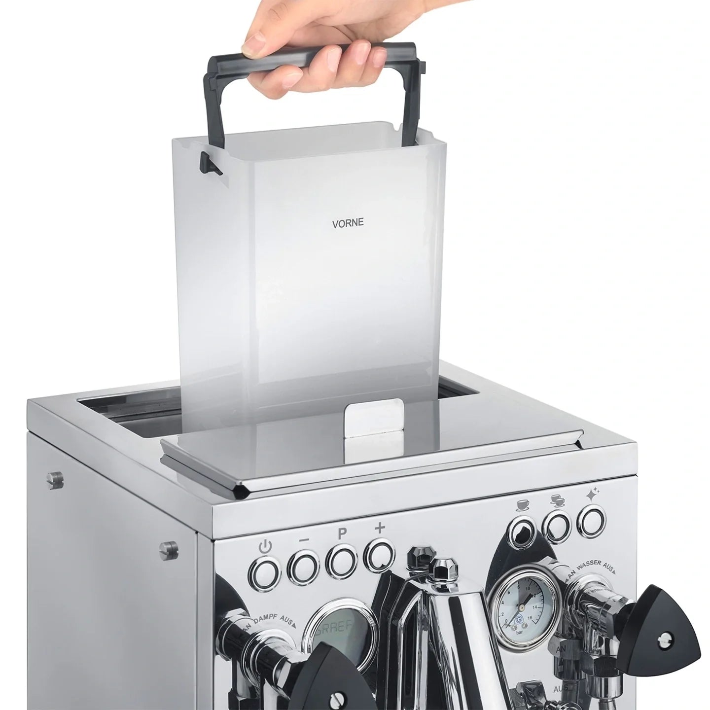 Graef Estessa Espresso Machine - Dual Pump, PID, Pressure Profiling Image 8