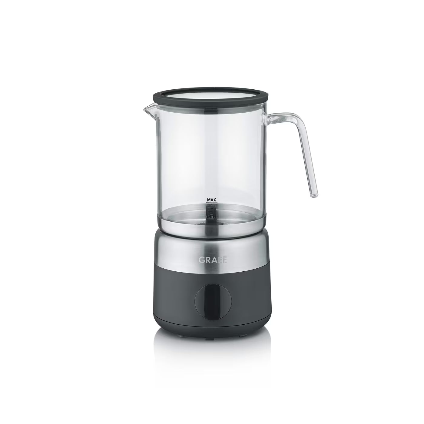 Glass Milk Frother MS802 - 360 Degree Base Station, Removable Whisk Hero Image