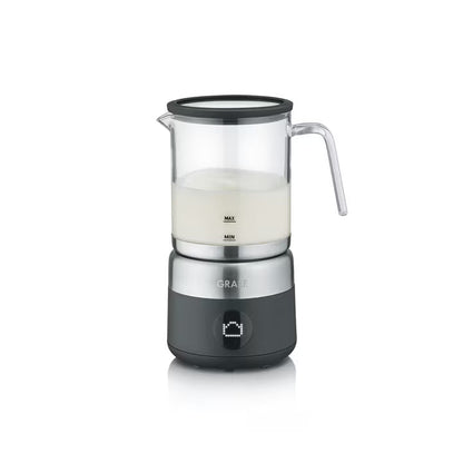 Glass Milk Frother MS802 - 360 Degree Base Station, Removable Whisk Image 7
