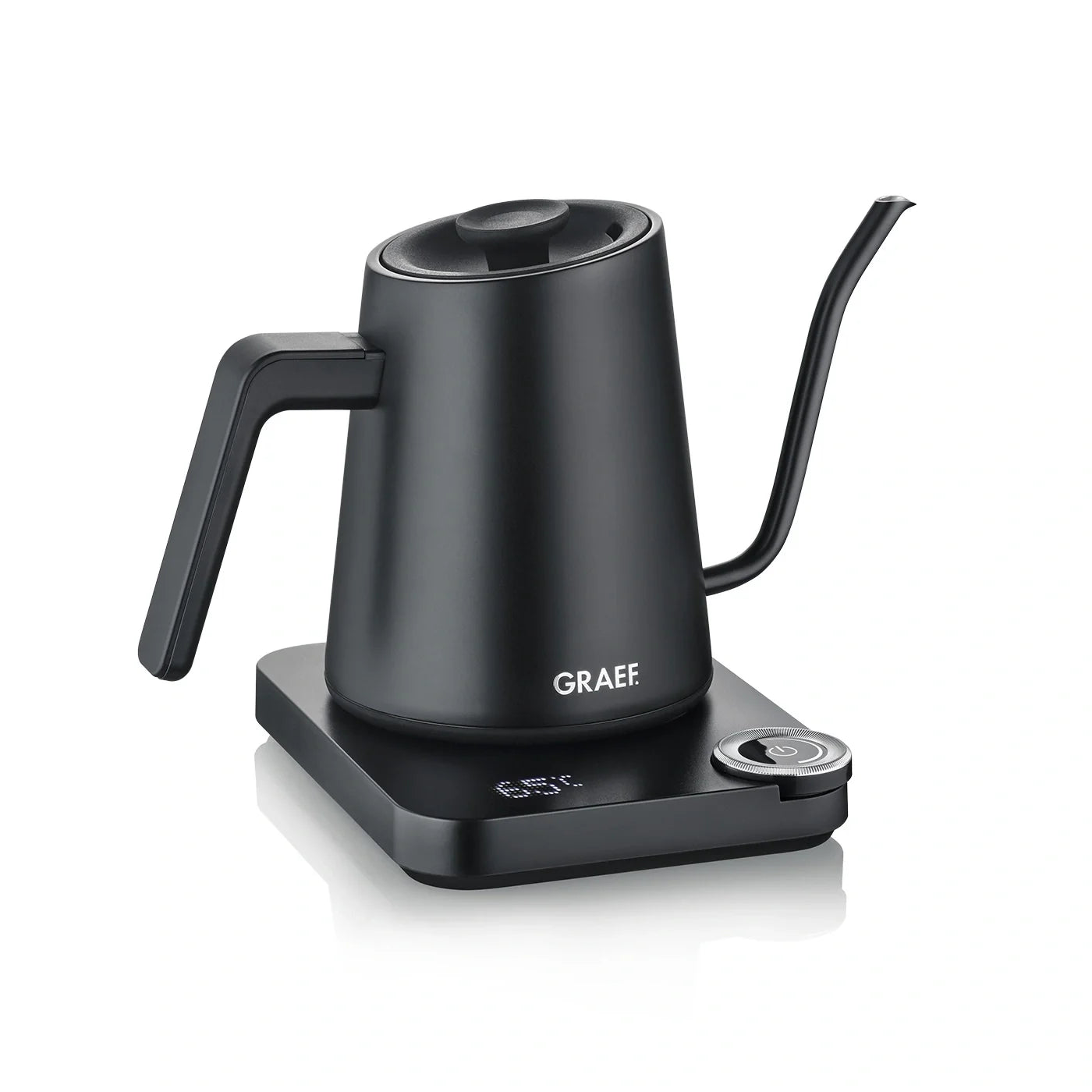 Graef Pour-over Kettle - Black Matt, LED Display, 1200W Rapid Heating Hero Image