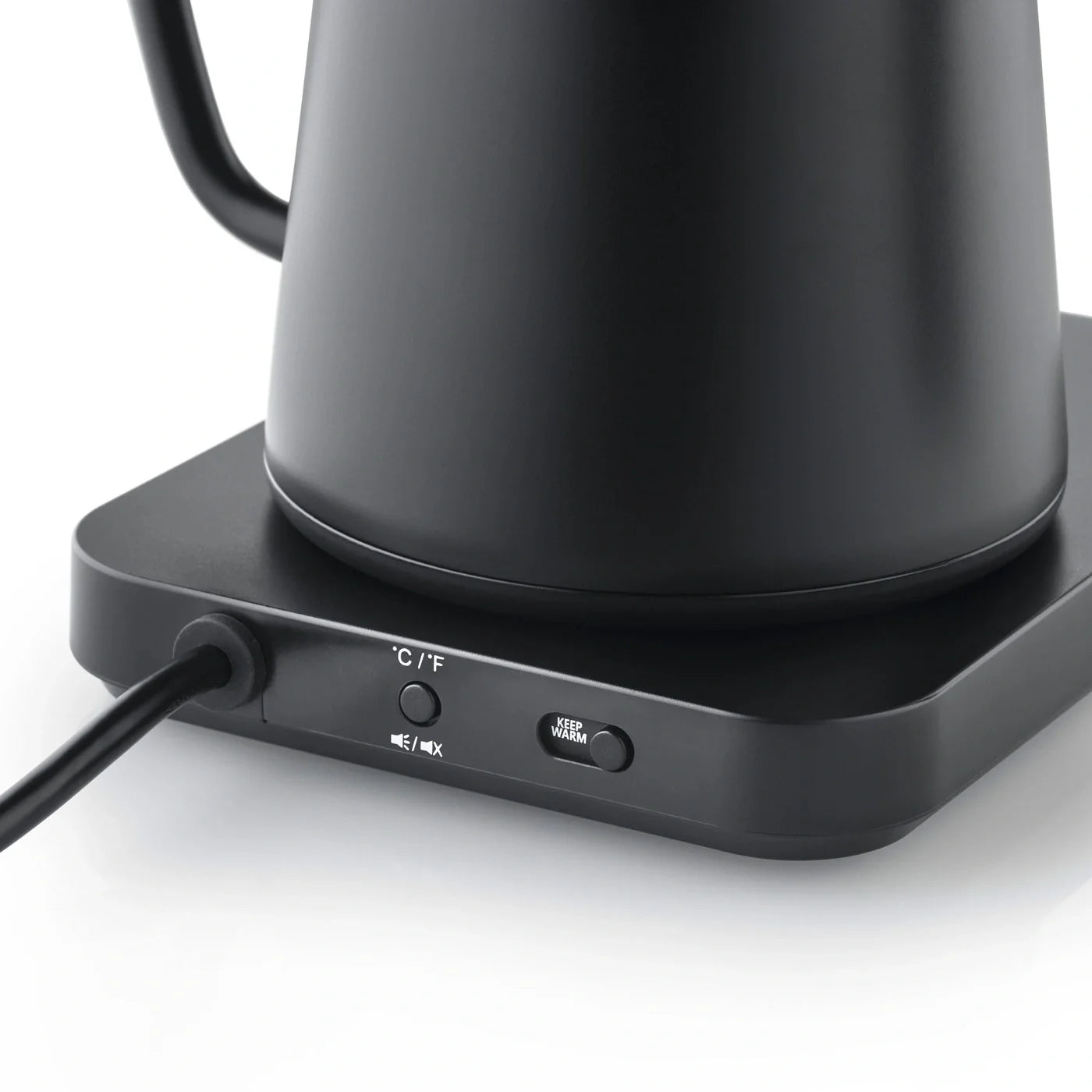 Graef Pour-over Kettle - Black Matt, LED Display, 1200W Rapid Heating Image 5
