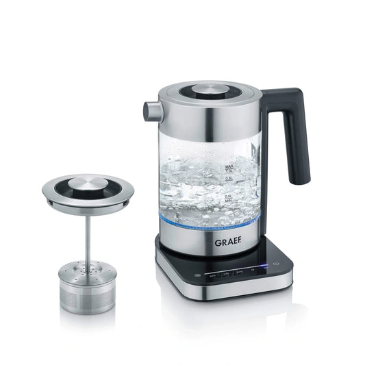 Graef Glass Kettle & Tea Maker - Duran Glass, Filter Coffee Mode Hero Image