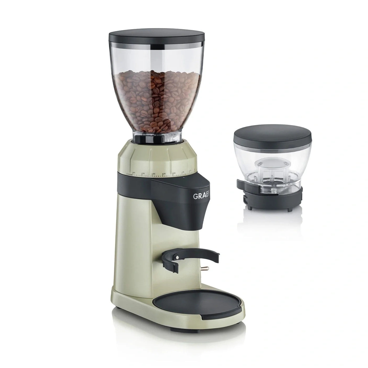 Graef EliteGrindX Coffee Grinder - 40 Grind Settings, LED Lit, Removable Hoppers Image 10