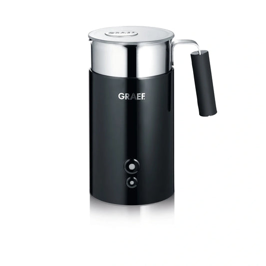 Graef Electric Milk Frother - Black, Auto Switch Off, Compact Design Hero Image