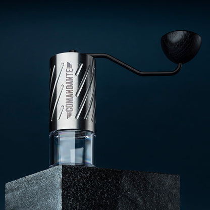 Comandante C60 Baracuda Coffee Grinder (Velvet Steel)